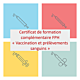 Certificat FPH Vaccination et prélèvements sanguins